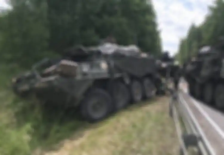 Hendak Bertempur dengan Rusia di Lituania, 13 Tentara AS Malah Babak Belur Akibat Ranpurnya Saling Bertabrakan