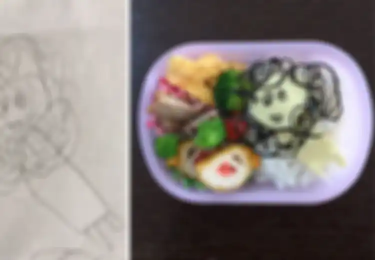 Hebat, Ayah Ini Ubah Coretan 'Abstrak' Putrinya Menjadi Bekal Makan