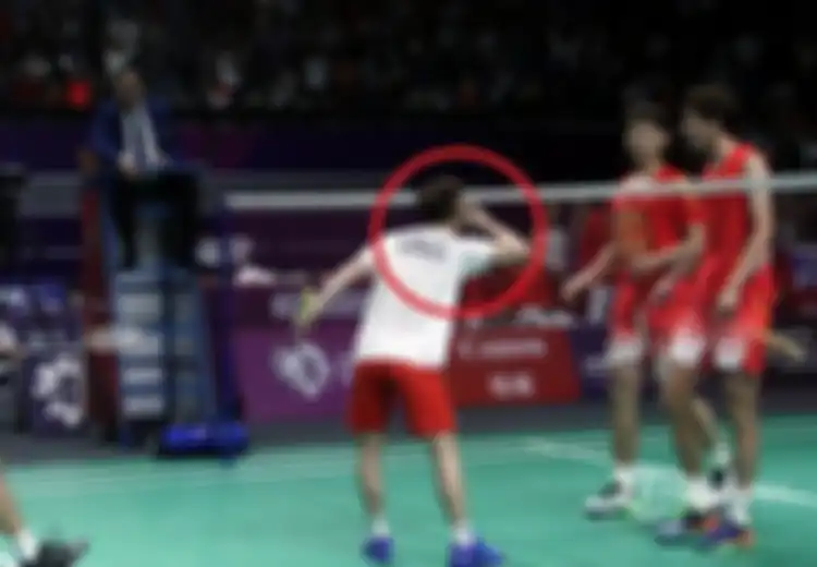 Kevin Sanjaya Lakukan Aksi Tengil di Final Badminton Asian Games 2018, Ternyata Ini Alasannya