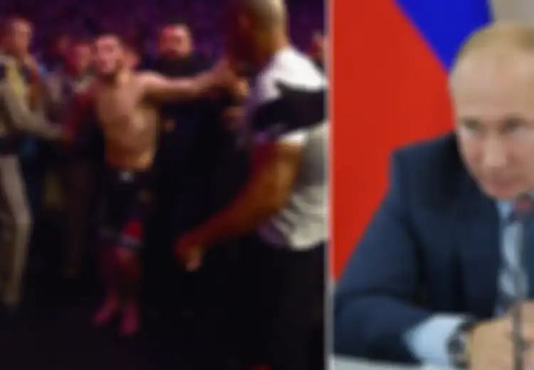 Presiden Putin ke Khabib: Jika Kita Diserang, Kirim Mereka ke Neraka!