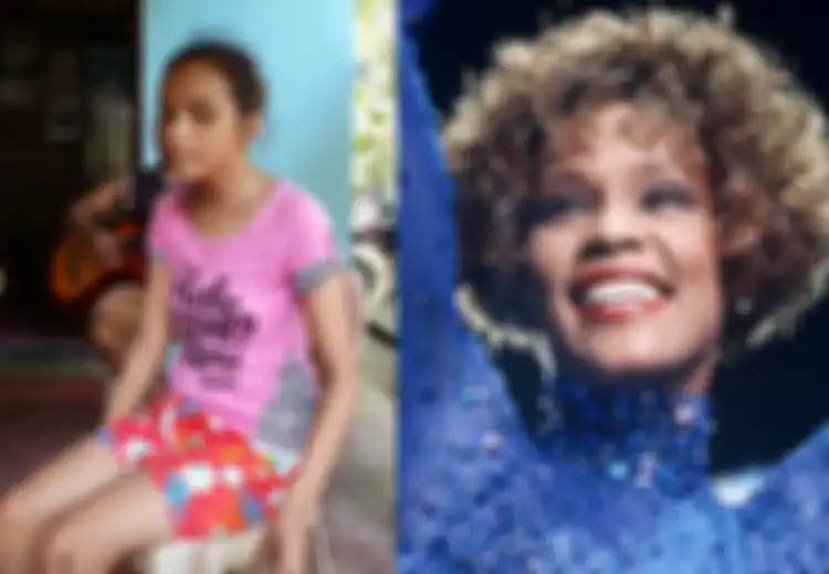 Ajaib! Gadis Desa Bermata Buta Ini Punya Suara Laiknya Penyanyi Legendaris Whitney Houston