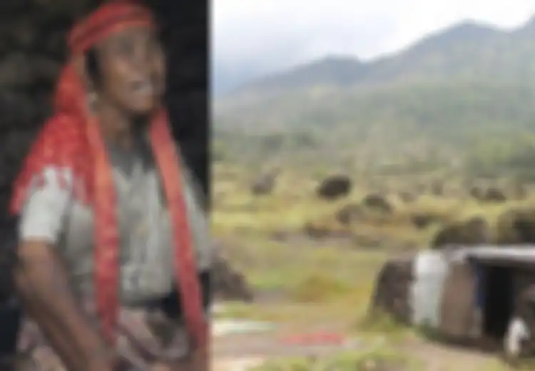 Betapa Nelangsanya Wanita Asal Bali Ini, Akibat Keterbatasan Fisik Ia Hanya Bisa Mandi Saat Hujan Turun