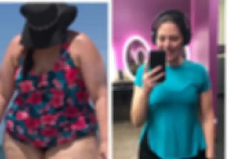 Hanya dengan 2 Cara Bantu Ini, Berat Badan Wanita Ini Bisa Turun 68 Kg dalam 2 Tahun