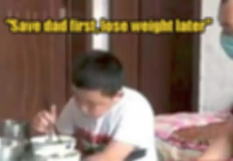 Agar Bisa Selamatkan Sang Ayah, Bocah 11 Tahun Makan 5 Kali Sehari, 'Saya Akan Segera Menyelamatkannya'