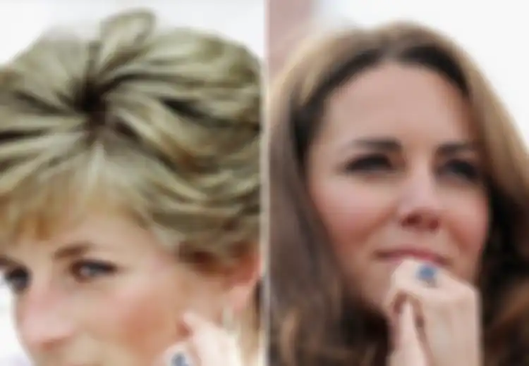 Makna Mendalam Cincin Berlian Safir Biru Milik Putri Diana yang Kini Dipakai Kate Middleton