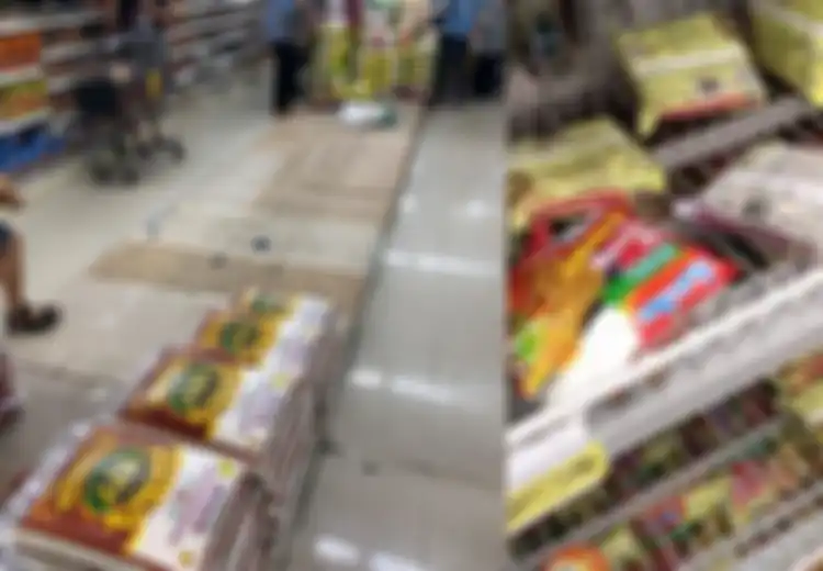 Virus Corona Masuk Indonesia, Masyarakat Indonesia Serbu Supermarket, Beras dan Mi Instan Langsung Habis Langka
