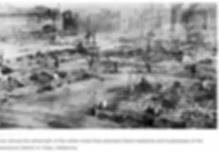 Kekerasan Rasial Paling Mengerikan di Amerika, Tragedi Berdarah Tulsa 1921 yang Tewaskan Ratusan Orang