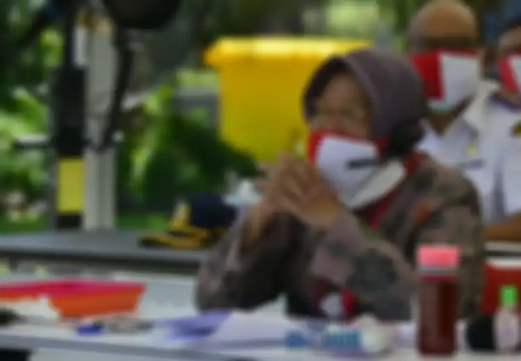 90% Kenaikan Angka Covid-19 di Kota Surabaya Berasal dari Perumahan Mewah, Risma: Ada Banyak Warga dari Luar Negeri