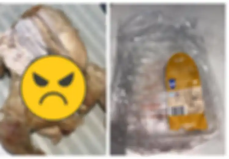 Beli Ayam Harga Rp70 Ribu, Pria ini Kaget Sekaligus Jijik di Dalam Perut Ayam Masih Berisi Sesuatu yang Menjijikkan Ini