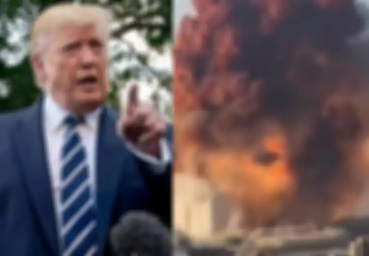Hancurkan Seluruh Kota dalam Hitungan Detik, Trump Sebut Ledakan Besar di Beirut Mungkin Karena Serangan Bom, 'AS Siap Bantu Lebanon'