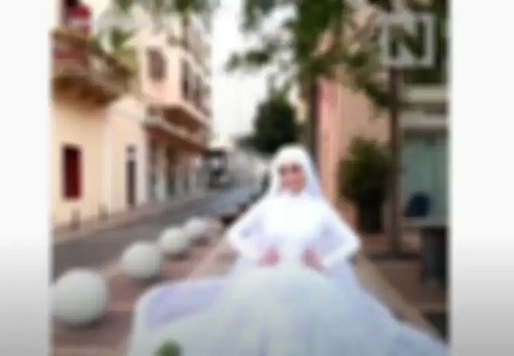 Baru Mau Foto Pernikahan, Pria Ini Harus Tegar Melihat Pengantinnya yang Cantik Terempas Akibat Ledakan di Beirut, Lebanon, Videonya Sampai Viral!