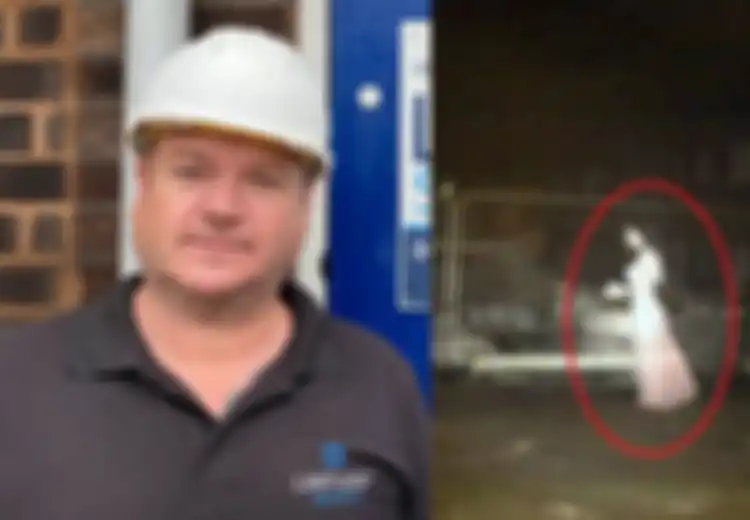 Periksa Rekaman CCTV Setelah Tiba-tiba Bergerak, Pria Ini Saksikan Penampakan Wanita Bergaun Putih Berjalan Mengambang, Saat Diperiksa Sosoknya Lenyap
