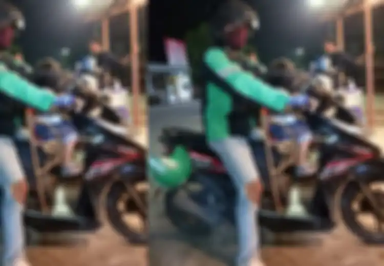 Ditinggal Istrinya Menikah Lagi, Driver Ojol Ini Terpaksa Bawa Anaknya Antar Penumpang, 'Pernah Chat Anak Sakit Tapi Dibilang Bohong dan Langsung Diblokir'