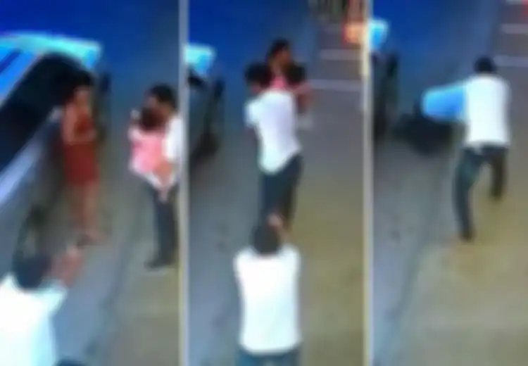 Peristiwa Mengejutkan Terekam CCTV, Pria Ini Tenangkan Putri Kecilnya Lalu Serahkan ke Seorang Perempuan Sebelum Ditembak Mati di Depan Sang Anak