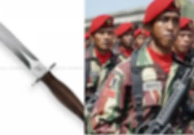 Tak Sembarangan, Keganasan Pisau Berbilah Dua Andalan Kopassus Telah Diakui Dunia, Sekali Libas Pastikan Musuh Sekarat