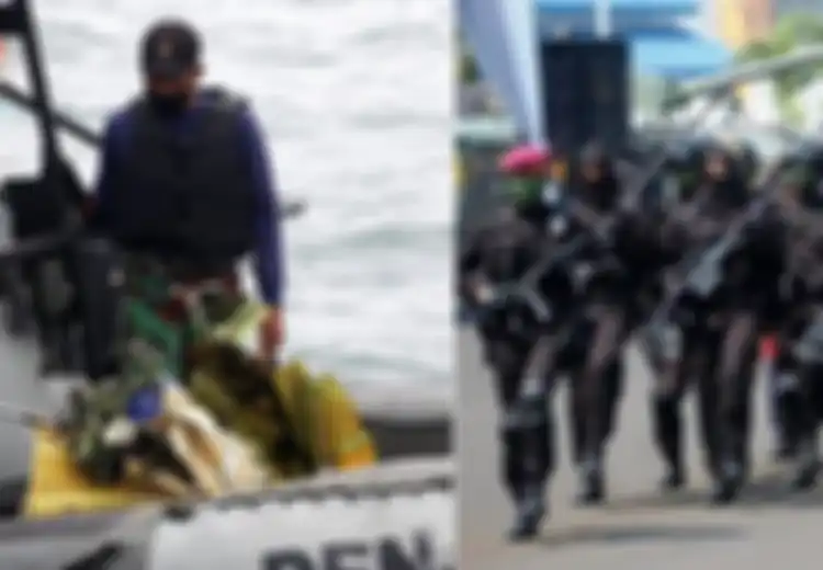 Temukan Puing Pesawat dan Bagian Tubuh Korban Sriwijaya Air, Pasukan Elite Denjaka Ternyata Sering Bikin Gentar Navy Seal Amerika