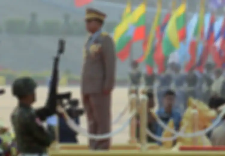 Situasi Myanmar Makin Panas, Pendukung Militer Myanmar Berbondong-bondong Turun ke Jalan, Serang Pengunjuk Rasa Anti-Kudeta