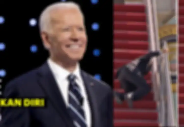 Baru 2 Bulan Dilantik Jadi Presiden, Joe Biden Sudah Bikin Warga Amerika Ketar-ketir Gegara Tersandung Saat Naik Tangga Pesawat hingga Disebut Kesehatannya Menurun, Begini Kondisi Terkininya