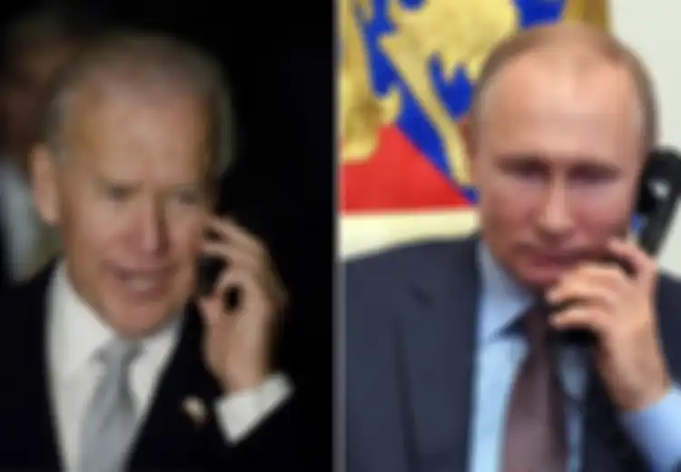Sesaat Setelah Panggilan Video Joe Biden dan Vladimir Putin Berakhir, Jet Tempur F-35 Langsung Terbang ke Perbatasan Rusia, Apa yang Terjadi?