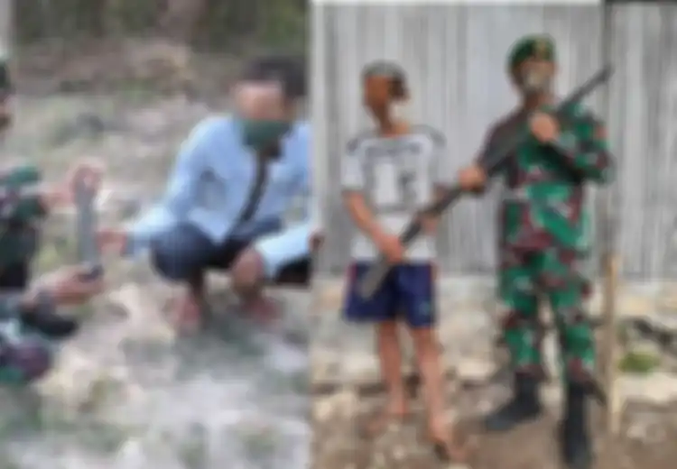 Warga Perbatasan RI-Timor Leste Ramai-ramai Serahkan Senjata Kepada TNI, Ada Apa?