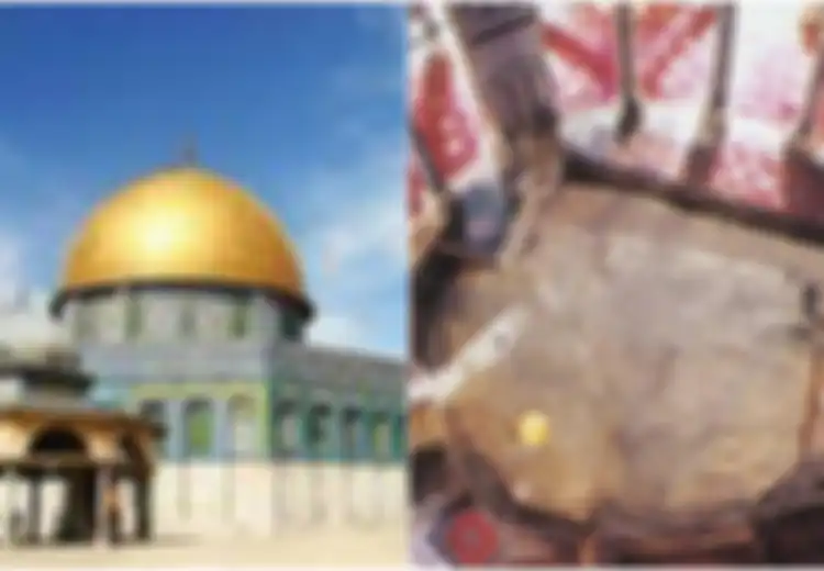 ﻿  Misteri Sakhrah di Masjid Al Aqsa, Batu Pijakan Nabi Muhammad SAW Saat Mi’raj 