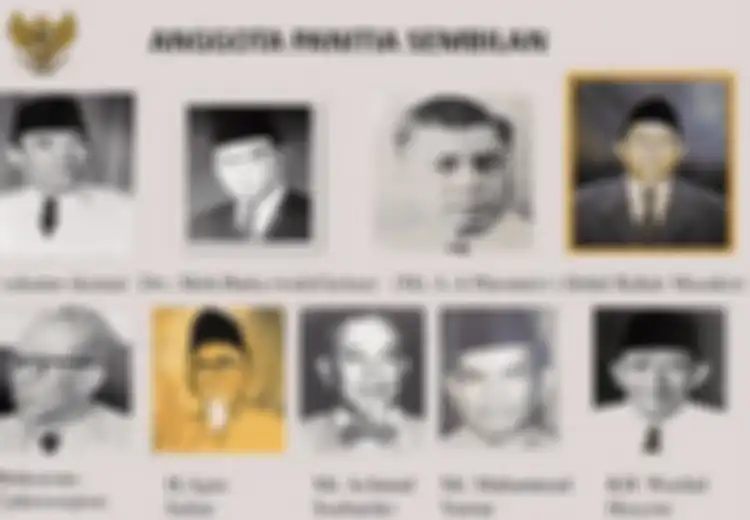 Dalam Susunan Organisasi BPUPKI, Siapa Saja yang Jadi Panitia Sembilan?