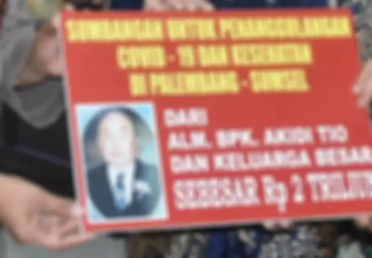 Kapolda Sampai Kaget Pengusaha Akidi Tio Sumbang Uang Rp 2 Triliun untuk Tangani Covid-19 di Sumsel, Dokter Ini Bocorkan Pesan Terakhir Akidi Tio Kepada Anak-anaknya