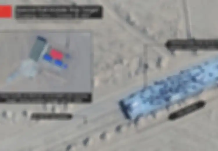 Terbongkar Citra Satelit, Penampakan Misterius Mirip Kapal Induk AS Terekam di Tengah Gurun China, Terkuak Ternyata Ini Alasan Obyek Mirip Kapal Induk AS Bisa Sampai di Tengah Gurun China