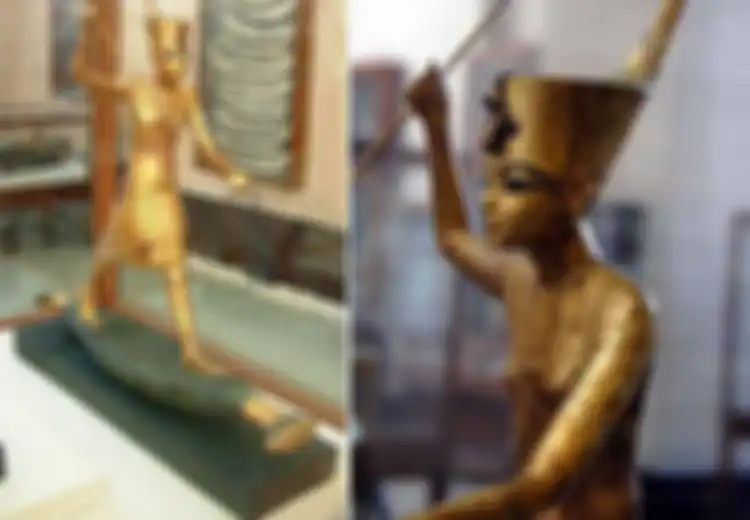 Patung Tutankhamun Berlapis Emas dengan Harpun, Digunakan untuk Berburu Kuda Nil, Tapi Mengapa Binatang Ini Tidak Ada dalam Patung, Rupanya Alasan Magis Ini Dasarnya