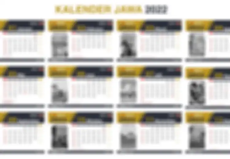 Ini Kalender Jawa 2022, Lengkap dari Bulan Januari hingga Desember Serta Weton Pasaran hingga Wuku