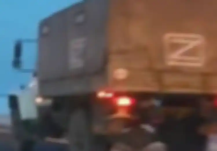 Sempat Jadi Misteri Kendaraan Militer Rusia Muncul dengan Kode Z dan  V, Siapa Sangka Ternyata Ini Dia Arti Kode Tersebut, Rusia Justru Membocorkannya Sendiri