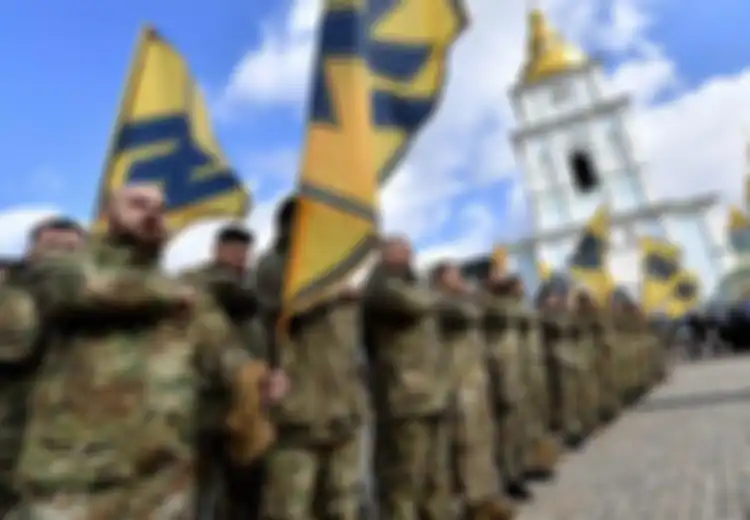 Jadi Incaran Militer Rusia Ketika Perang ke Ukraina, Akhirnya Presiden Ukraina Buka Suara Ungkap Seluk Beluk Batalian Azov, Unit Militer Ukraina yang Dituduh Berbau Nazi