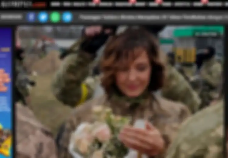 'Saya Bersedia' Ucap Wanita dari Pasangan Tentara yang Merayakan 20 Tahun Pernikahan dengan Romantis di Zona Perang Rusia-Ukraina