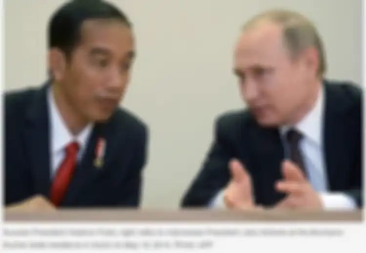 Ketika Nama Presiden Jokowi dan Indonesia Mendadak Disebut-sebut di Media Rusia Sebut Sebagai Mitra Penting dan Bocorkan Pertemuan Penting Ini