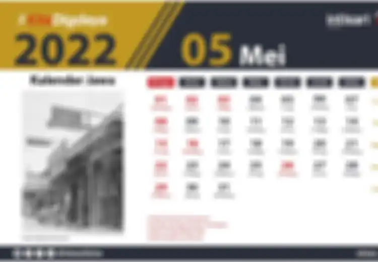 Kalender Merah April 2022, Paling Banyak Tanggal Merah, Cek Juga Peringatan Hari Besar Lainnya
