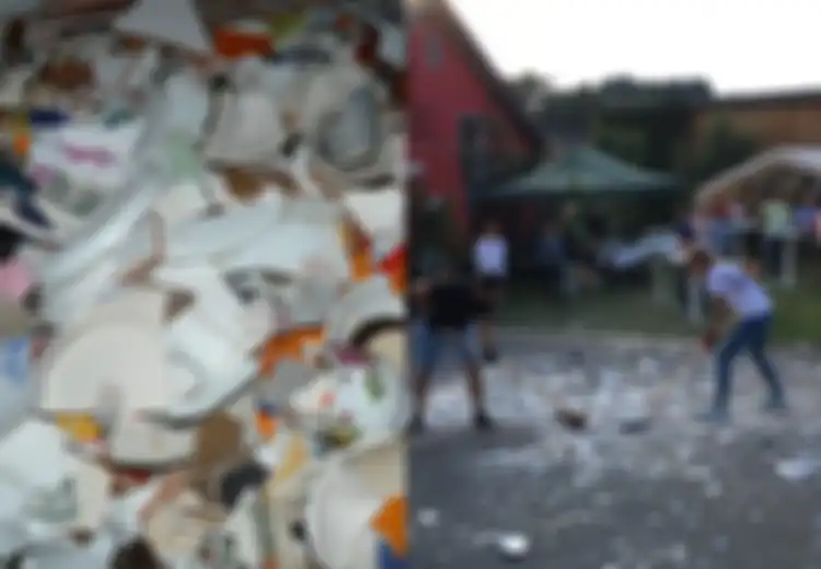 Ritual ‘Polterabend’, Tradisi Pernikahan Unik Jerman dengan Pecahkan Piring Keramik, Apa Maksudnya?