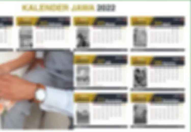Hitung Weton Jawa; Tanggal dalam Kalender Jawa Tidak Boleh Lakukan Hajatan Apa pun
