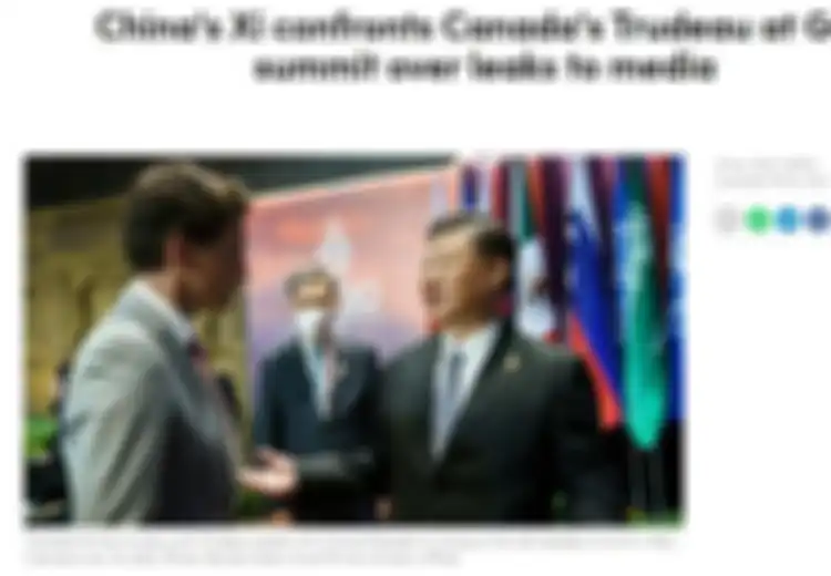 Ternyata Ini Alasan Presiden China Xi Jinping Terlihat Jengkel Pada Presiden Kanada Saat G20 di Indonesia