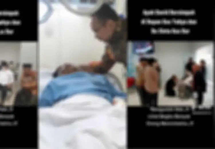 Jenguk Anaknya, Ini Momen Ayah David Duduk Bersimpuh di Depan Sinta Gus Dur dan Gus Yahya