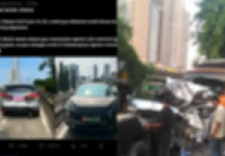 Heboh Mobil Dinas TNI Tabrak HRV, Sebenarnya Siapa yang Salah dalam Kecelakaan Beruntun? Mobi Paling Depan?