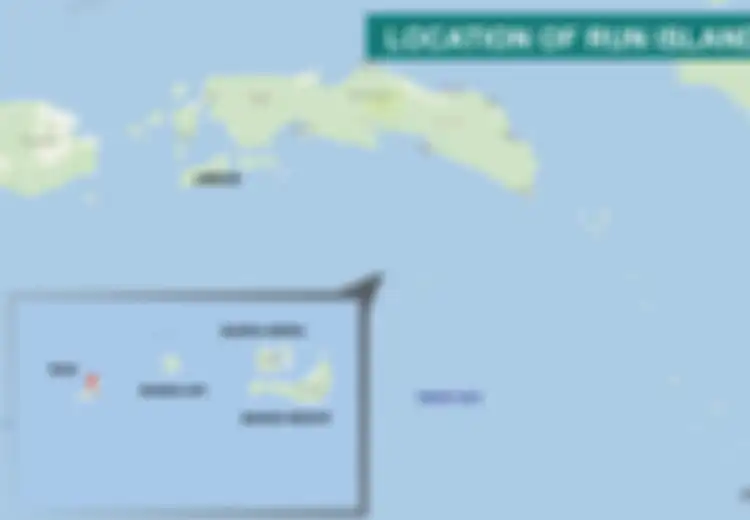 Hubungan antara Pulau Run di Kepulauan Banda dan Manhattan pada 1667