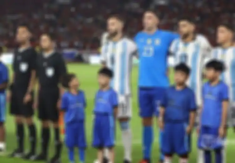 Wajahnya Tak Asing, Sosok Cucu Presiden Jokowi Ini Jadi Player Escort Saat Peristiwa Indonesia vs Argentina