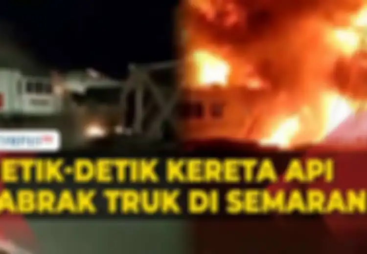 Peristiwa Tabrakan Kereta Api Dan Truk Di Semarang, Ini Alasan Kereta Api Tak Bisa Berhenti Mendadak