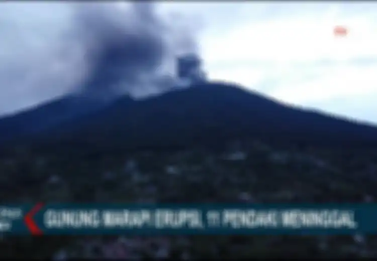 Sudah Berstatus Waspada Sejak 2011, Begini Sejarah Letusan Gunung Marapi Di Sumatera Barat