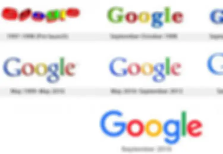 Ini Evolusi Logo Google Dulu Hingga Sekarang
