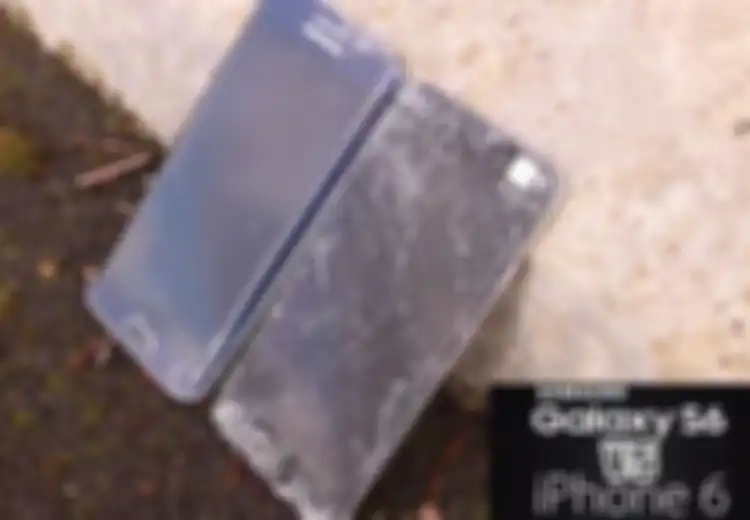 (VIDEO) Galaxy S6 dan iPhone 6, Mana yang Lebih Tahan Banting?
