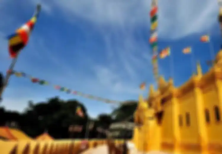 Pagoda Terbesar di Indonesia Ada di Taman Alam Lumbini