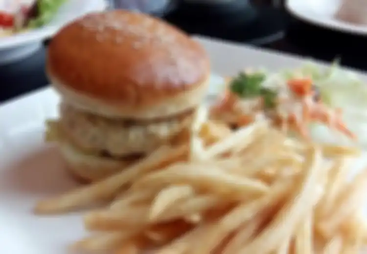Burger Tahu ala Hotel Santika