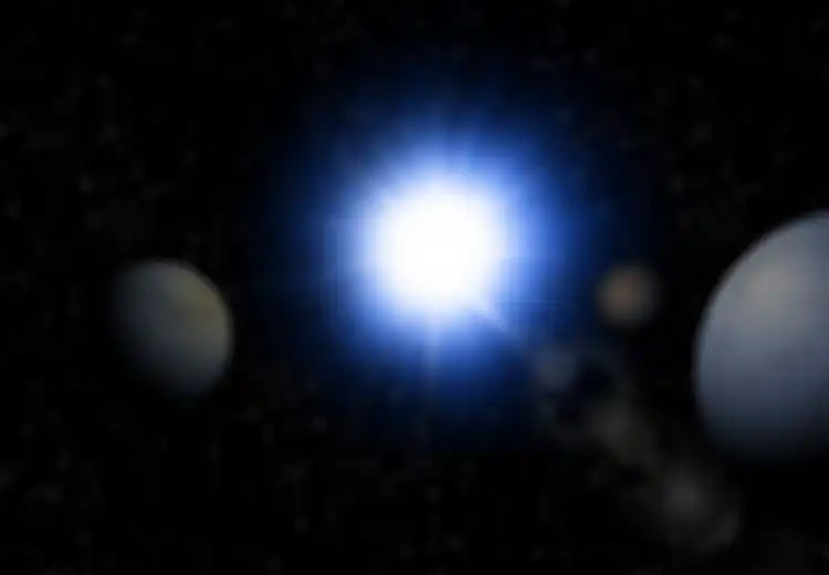 Bintang Ini Melahap Asteroid