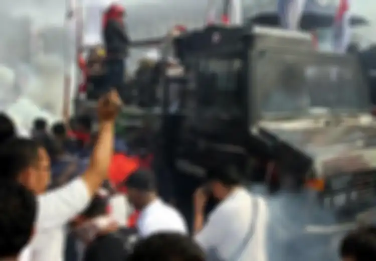 Inilah Kekuatan Unimog yang Digunakan Pendukung Prabowo-Hatta